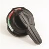 Black Padlockable handle, standard, with trip indication, Frames G,H,I,J