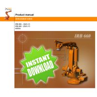 ABB IRB 660 Product Manual INSTANT DOWNLOAD