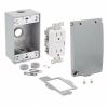 Metal Electrical Box Cover GFCI Kit